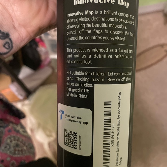 New scratch off world map - Picture 4 of 4